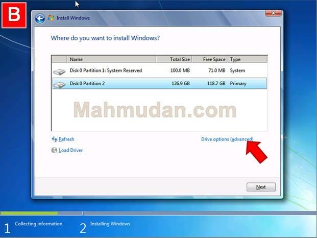 Cara Menginstal Windows 7 - Panduan Lengkap & Mudah 10 Drive options