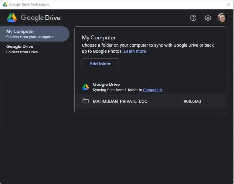 Backup Data Otomatis dengan Google Drive - Mudah dan Aman 6 memilih-folder-di-google-drive