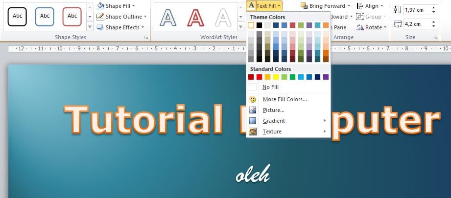 12 Panduan Dasar Membuat Presentasi PowerPoint Sederhana Tapi Menarik 11 Memformat teks