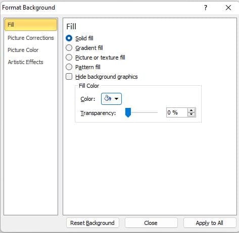 12 Panduan Dasar Membuat Presentasi PowerPoint Sederhana Tapi Menarik 5 Memilih background