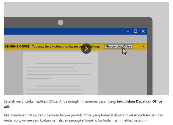 Cheap Office-2021 license Rp. 25,000apais it ORIGINAL1 peringatan-web-korban-pemalsuan