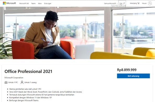 Cheap Office-2021 license Rp. 25,000000is it ORIGINALSLI? 3 harga-resmi-lisensi-office-2021