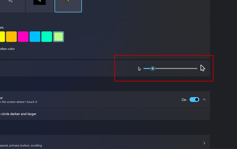 Cara Mengubah Ukuran dan Warna Mouse Pointer di Windows-11 6 mengubah ukuran mouse pointer