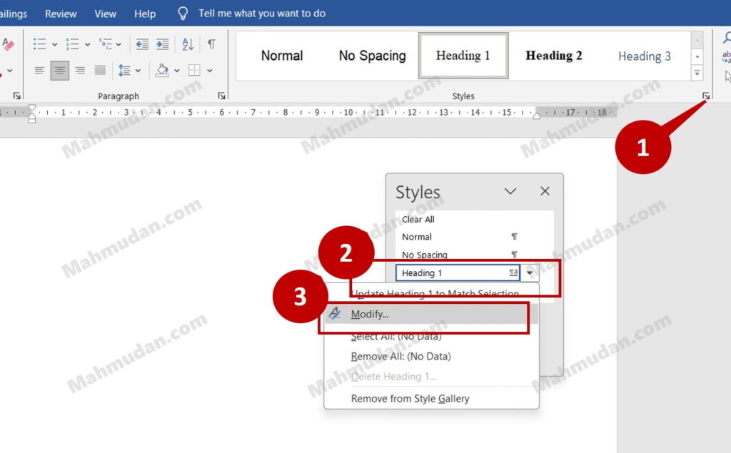 Cara Membuat Daftar Isi Otomatis di Word - 4 Poin Penting 3 memformat Headings