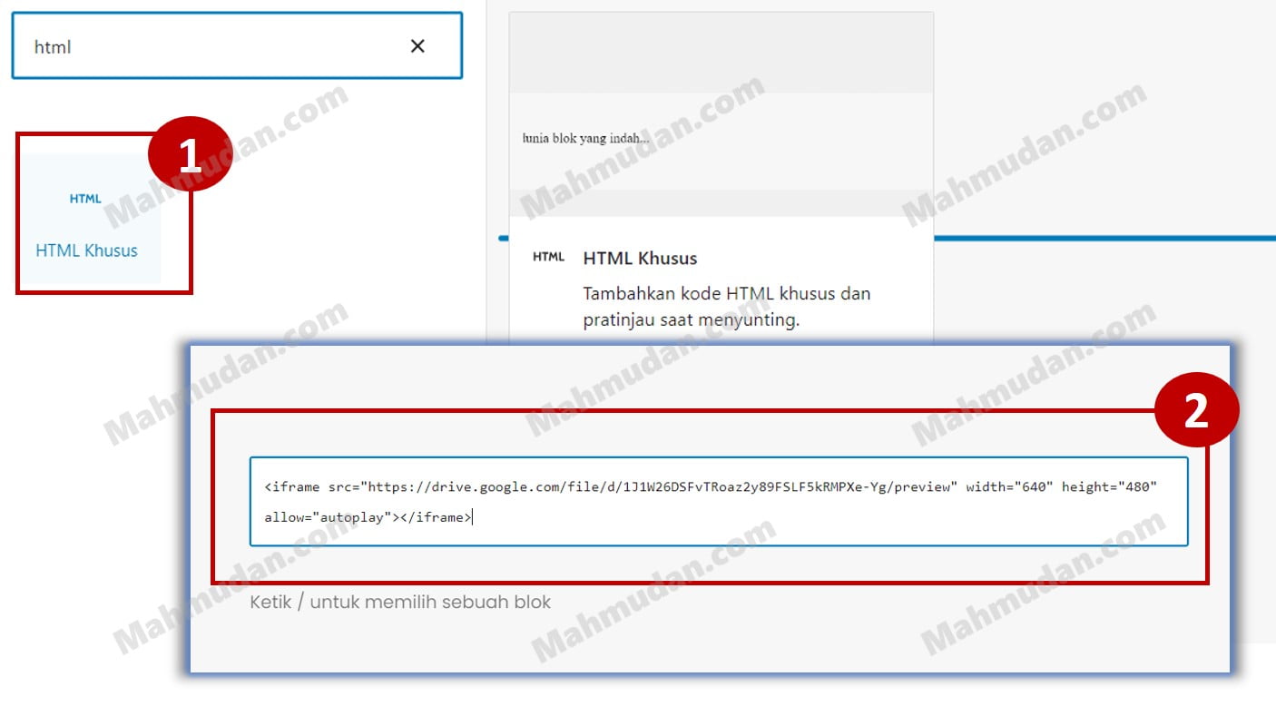 Easy Ways to Display PDF files on Websites without Plugins 8 6. Tempelkan Kode HTML Khusus