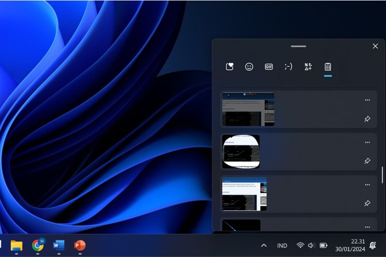 7 Pintasan Keyboard Windows-11 | Mudah dan Berguna 3 riwayat papan klip