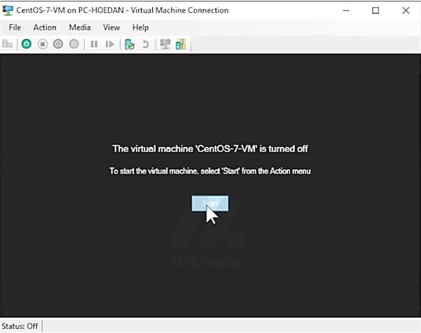How to Create a CentOS-7 Virtual Machine with Hyper-Vper-V 19 menjalankan mesin virtual CentOS-7 di layar