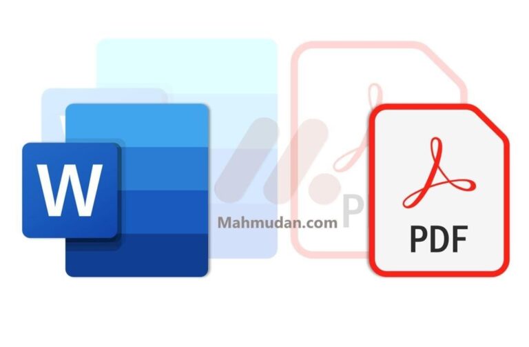 Ubah word ke pdf di Windows