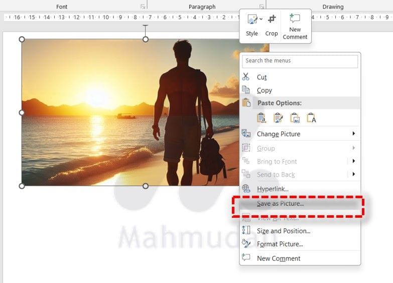 2 How to Flip an Image or Video in PowerPoint 3 simpan gambar yang telah dibalik