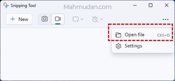 2 Cara Mudah Menyalin Teks dari Gambar di Windows 11 6 pilih file gambar di snipping tools