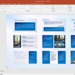 template ppt simple modern limo