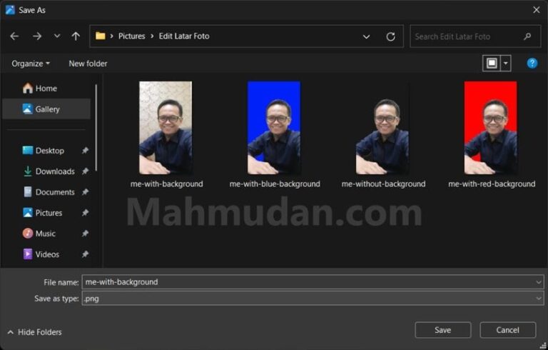 在 Windows 中更改照片背景 11